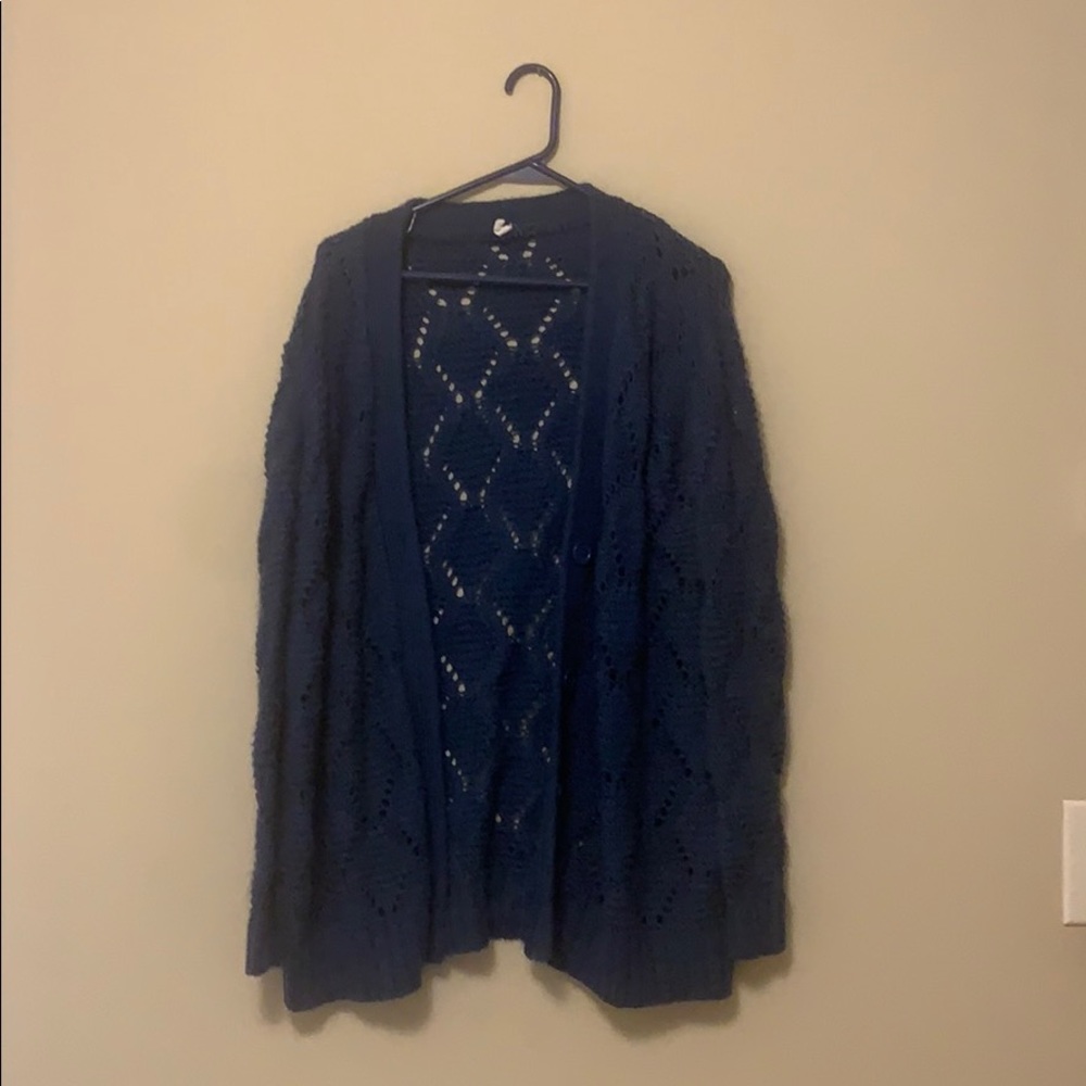 Pinkblush oversized blue sweater